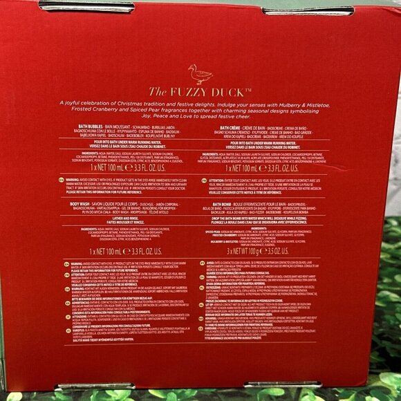 Baylis & Harding England The Fuzzy Duck Bath Time Bliss Holiday Gift Set - Picture 7 of 8